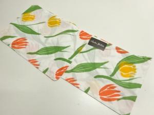 未使用品　チューリップ模様浴衣